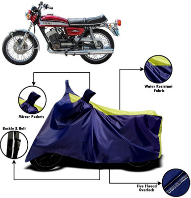 V VINTON Two Wheeler Cover for Yamaha(RD 350, Yellow, Blue)