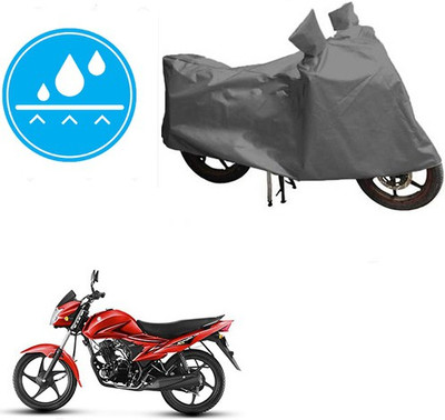 RPSENTTERPR Waterproof Two Wheeler Cover for Suzuki(Hayate, Grey)