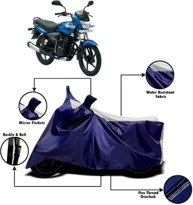V VINTON Two Wheeler Cover for Bajaj(Platina 100 DTS-i, Multicolor)