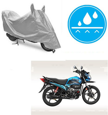 Atulit enterprises Two Wheeler Cover for Honda(Passion Pro TR, Silver)