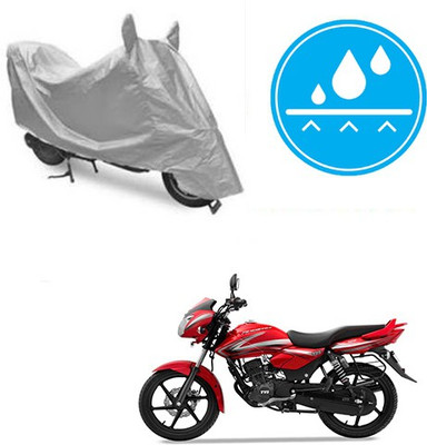 Atulit enterprises Two Wheeler Cover for TVS(Pheonix, Silver)