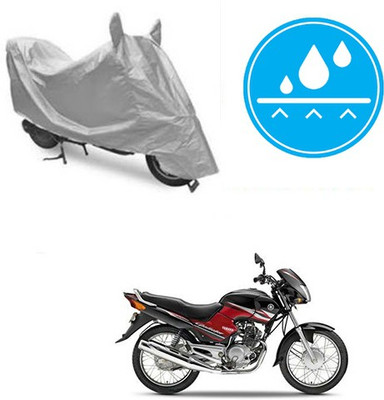 Atulit enterprises Two Wheeler Cover for Yamaha(Gladiator, Silver)