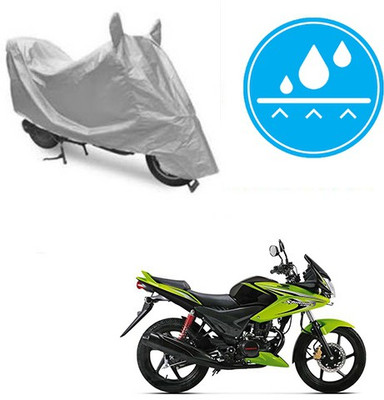 Atulit enterprises Two Wheeler Cover for Honda(CBF, Silver)