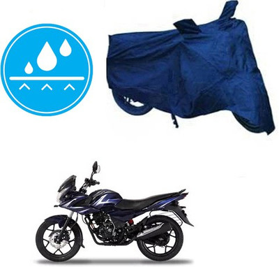 RPSENTTERPR Waterproof Two Wheeler Cover for Bajaj(Discover 150 f, Blue)