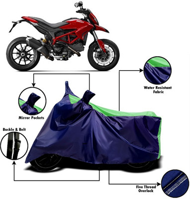 V VINTON Two Wheeler Cover for Ducati(Hypermotard, Green, Blue)