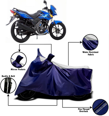 V VINTON Two Wheeler Cover for TVS(Flame, Multicolor)