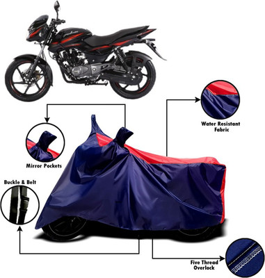 PVSTAR Two Wheeler Cover for Bajaj(Pulsar 150, Red, Blue)