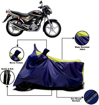 V VINTON Two Wheeler Cover for Yamaha(Libero, Yellow, Blue)