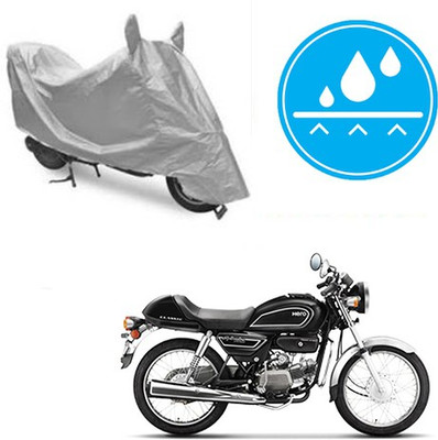molaba Waterproof Two Wheeler Cover for Hero(Splendor Pro Classic, Silver)