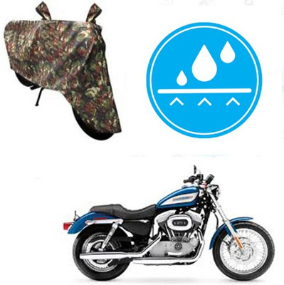 Atulit enterprises Two Wheeler Cover for Harley Davidson(XL 883, Multicolor)