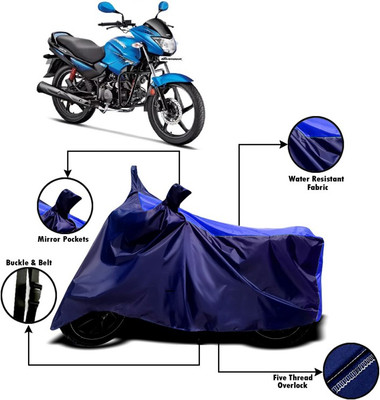V VINTON Two Wheeler Cover for Hero(Glamour FI, Multicolor)