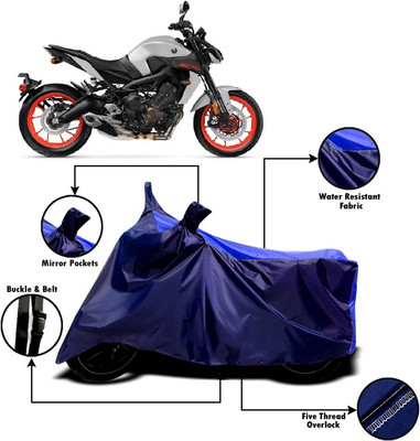 V VINTON Two Wheeler Cover for Yamaha(MT 9, Blue)
