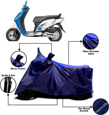 V VINTON Two Wheeler Cover for Honda(Activa i, Blue)