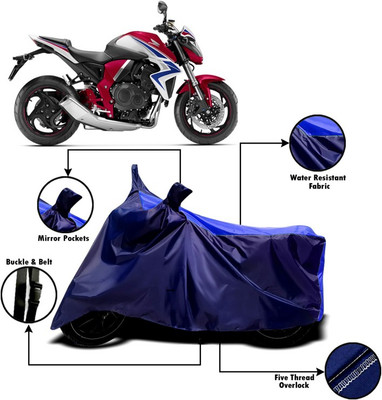 V VINTON Two Wheeler Cover for Honda(CB 1000R, Blue)