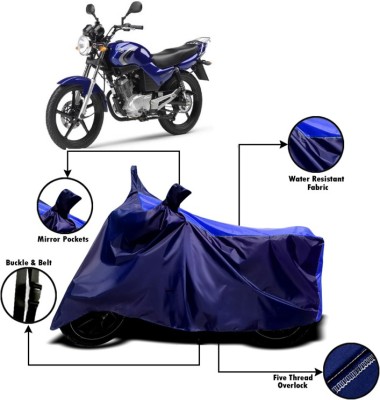 V VINTON Two Wheeler Cover for Yamaha(YBR 125, Blue)