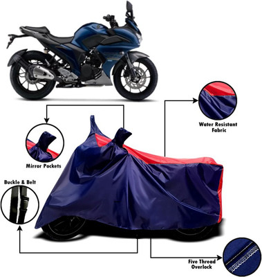 V VINTON Two Wheeler Cover for Yamaha(Fazer, Red, Blue)