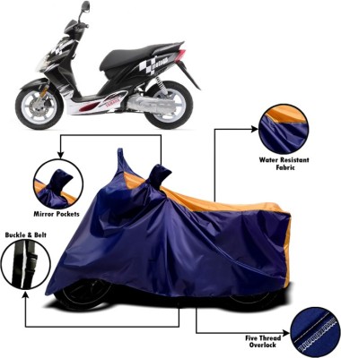 V VINTON Two Wheeler Cover for Yamaha(Jog R, Orange, Blue)