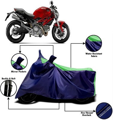 V VINTON Two Wheeler Cover for Ducati(Monster 795, Green, Blue)