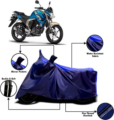 V VINTON Two Wheeler Cover for Yamaha(FZ, Blue)