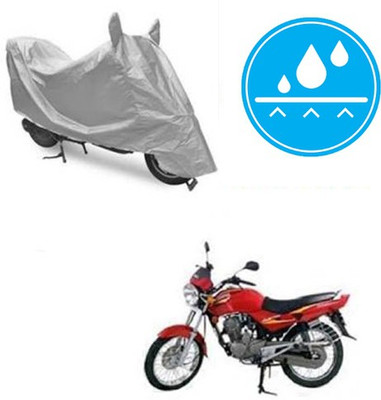 Atulit enterprises Two Wheeler Cover for Honda(Ambition, Silver)