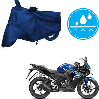 RPSENTTERPR Waterproof Two Wheeler Cover for Honda(CBR 150R, Blue)