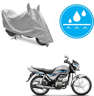 Atulit enterprises Two Wheeler Cover for Hero(Splendor Pro, Silver)