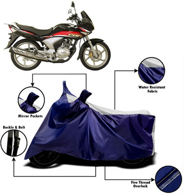 V VINTON Two Wheeler Cover for Honda(CBF150, Multicolor)