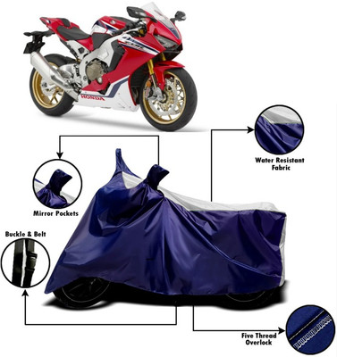 V VINTON Two Wheeler Cover for Honda(CBR 1000RR, White)