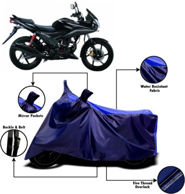 V VINTON Two Wheeler Cover for Honda(CBF Stunner, Blue)