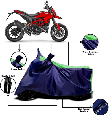 V VINTON Two Wheeler Cover for Ducati(Hyperstrada, Green, Blue)