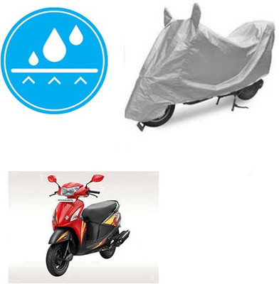 RPSENTTERPR Waterproof Two Wheeler Cover for Hero(Pleasure, Silver)