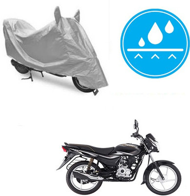 RPSENTTERPR Waterproof Two Wheeler Cover for Bajaj(Platina 100 DTS-i, Silver)