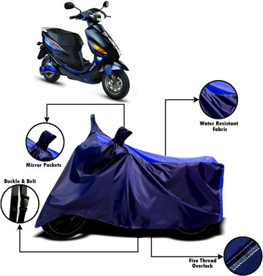 V VINTON Two Wheeler Cover for Hero(Electric Cruz, Blue)