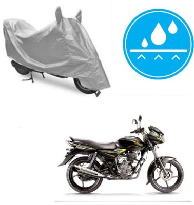 Atulit enterprises Two Wheeler Cover for Bajaj(Discover 100 DTS-i, Silver)