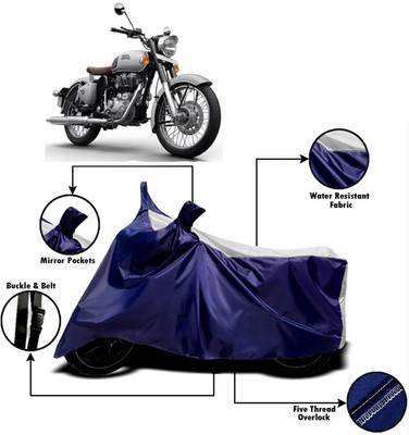 V VINTON Two Wheeler Cover for Royal Enfield(Classic 350, Multicolor)