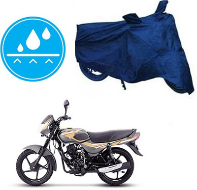 RPSENTTERPR Waterproof Two Wheeler Cover for Bajaj(CT100, Blue)