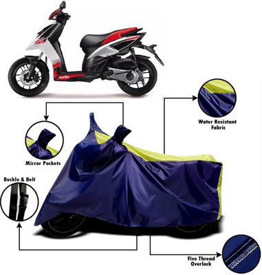 V VINTON Two Wheeler Cover for Aprilia(SR 150, Yellow, Blue)