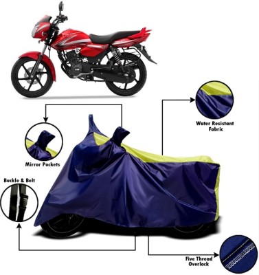 V VINTON Two Wheeler Cover for TVS(Phoenix 125, Yellow, Blue)