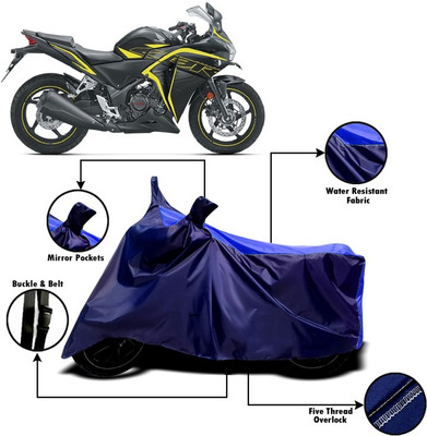 PVSTAR Two Wheeler Cover for Honda(CBR 250R, Blue)
