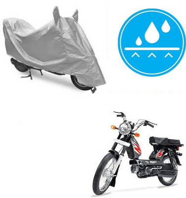 RPSENTTERPR Waterproof Two Wheeler Cover for TVS(Heavy Duty Super XL, Silver)