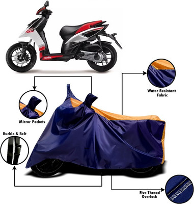 V VINTON Two Wheeler Cover for Aprilia(SR 150, Orange, Blue)