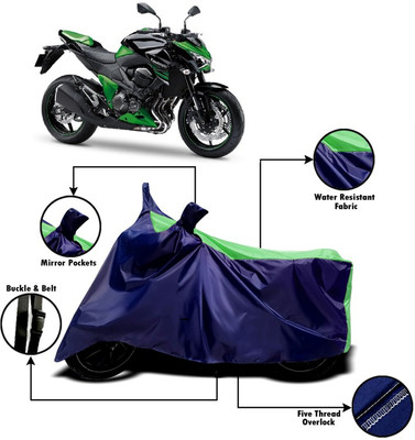 V VINTON Two Wheeler Cover for Kawasaki(Z800, Green, Blue)