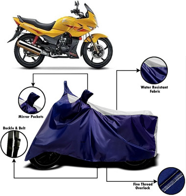 V VINTON Two Wheeler Cover for Hero(Karizma, White)