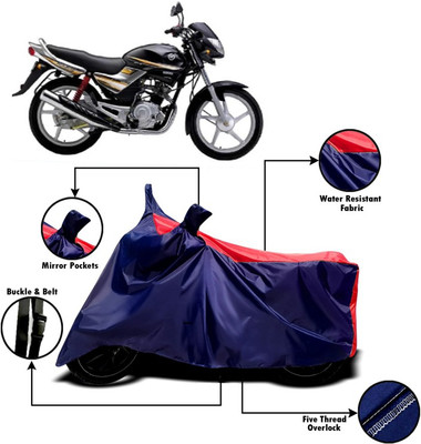 V VINTON Two Wheeler Cover for Yamaha(Libero, Red, Blue)