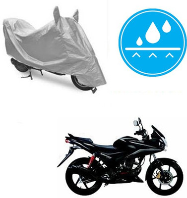 Atulit enterprises Two Wheeler Cover for Honda(CBF Stunner, Silver)