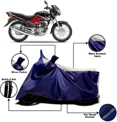 V VINTON Two Wheeler Cover for Yamaha(Gladiator, Multicolor)