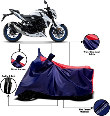 V VINTON Two Wheeler Cover for Suzuki(GSX-S750, Red, Blue)
