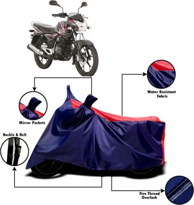 V VINTON Two Wheeler Cover for Bajaj(Discover, Red, Blue)