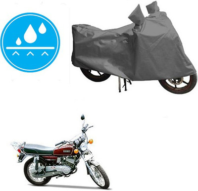 RPSENTTERPR Waterproof Two Wheeler Cover for Yamaha(RX 100, Grey)