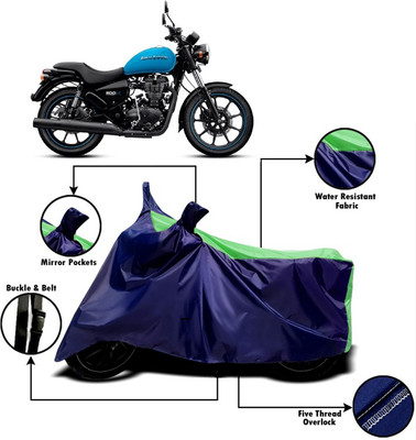 V VINTON Two Wheeler Cover for Royal Enfield(Thunderbird 500, Green, Blue)
